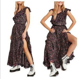 Free People What About Love Maxi Dress Size M